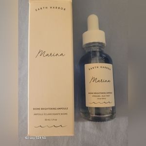 Earth Harbor Marina Biome Brightening Ampoule Blue Tansy & Spirulina
